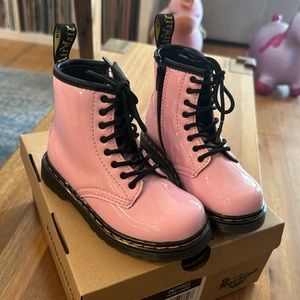 Pale pink Children’s Dr. Martens size 9